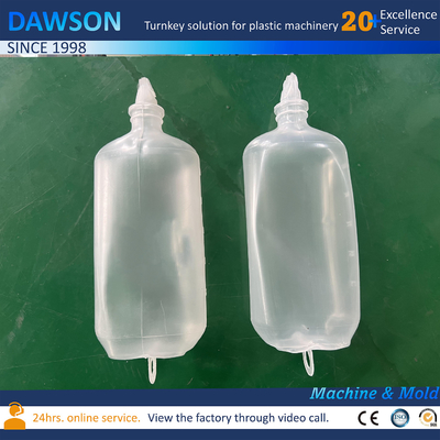 Plastik Pe Tuzlu Şişe Kalıplama 500ml şişe Pp asmak için Extrusion Blow Kalıplama Makineleri