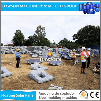 HDPE Plastik Su Yüzeyi Plastik Yüzer Güneş Paneli Şişirme Makinesi