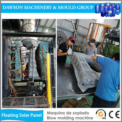 HDPE Plastik Su Yüzeyi Plastik Yüzer Güneş Paneli Şişirme Makinesi