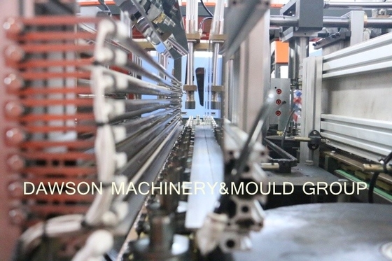 Yarı Otomatik Plastik Kavanoz Şişe Yapma Makineleri Pet Şişirme Makinesi