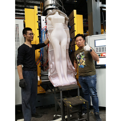 Plastik İçi Boş Erkek Kadın Büstü Manken Tam Boy Model Yapma Makineleri Şişirme Makinesi