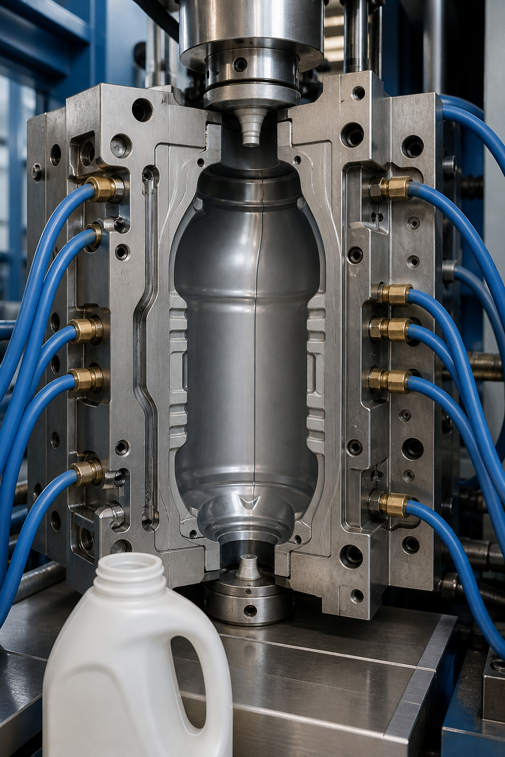 Şirketin en son blog yazıları Blow Mold Cooling: How Cooling Design Affects Cycle Stability and Container Quality