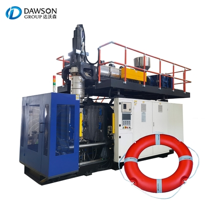 Kalite  Accumulation Extrusion Blow Molding Machine PLC Plastic Life Buoy fabrika