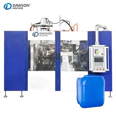 satın al Saatlik 130 kg Kapasiteli Plastik Bidon Şişirme Makinesi Tek İstasyonlu Tek Kalıp Kafalı, Çince ve İngilizce Operasyon Panelli online manufacture