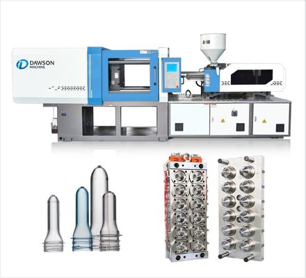 satın al 17000kg Ağırlık Yüksek Hızlı Servo Tipi PET Preform Enjeksiyon Kalıplama Makinesi saniyede 439g Enjeksiyon Hızı ile online manufacture