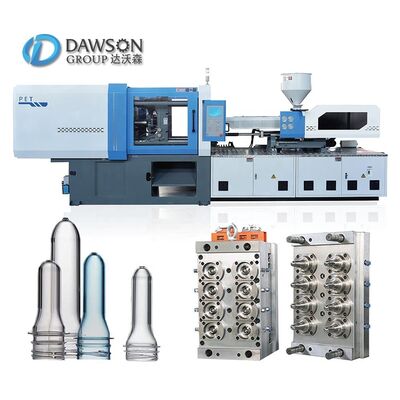 satın al 160 Mpa Enjeksiyon Basıncıyla Yüksek Üretimlilikli Hidrolik PET Preform Enjeksiyon Kalıplama Makinesi online manufacture