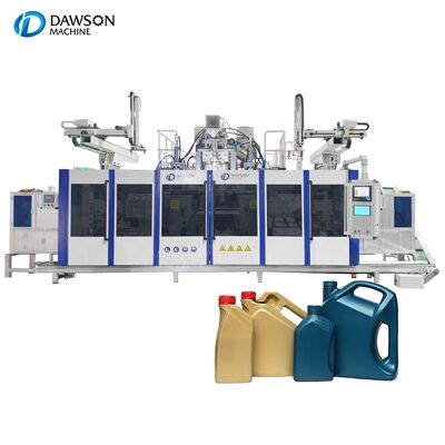 satın al 5L HDPE Endüstriyel Sıvı Ambalaj için Tam Otomatik Çift İstasyonlu Şişirme Makinesi online manufacture
