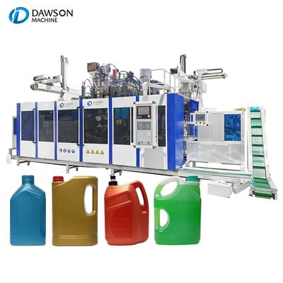 satın al Profesyonel Çift Kalıp Kafası 5L HDPE Bidon Makinesi Üç Vidalı Ekstrüzyonlu 5L HDPE Bidon Üretim Makinesi online manufacture