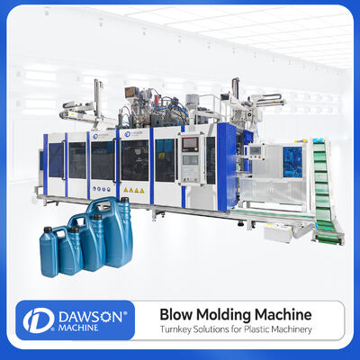 satın al DSB90II Çift İstasyonlu Çift Ölçekli Başlı Ekstrüzyon Blow Molding Makinesi 5L HDPE Jerry Konserveleri için online manufacture