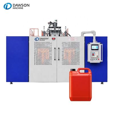 satın al Plastik Şişe Üretimi İçin Otomatik 5L HDPE Çift İstasyonlu Çift Kafalı Ekstrüzyonlu Şişirme Makinesi online manufacture