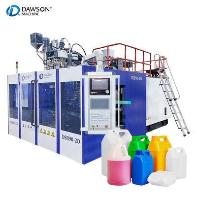 satın al Yüksek Çıkış Kapasitesiyle 5L 10L 20L 30L HDPE Jerrycans için Otomatik Ekstrüzyon Üfleme Kalıplama Makinesi online manufacture