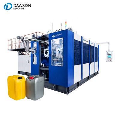 satın al Endüstriyel HDPE Jerry Kutusu Üretimi için Yüksek Verimlilikli Çift İstasyon Ekstrüzyon Blow Molding Makinesi online manufacture
