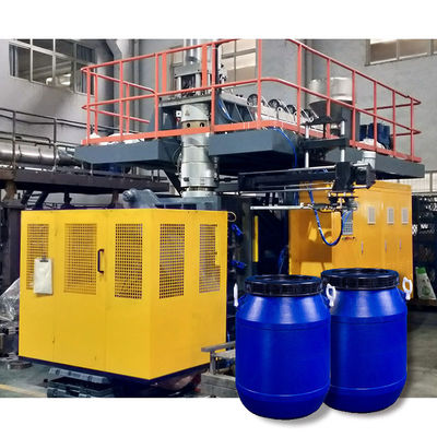 satın al Plastik Ekstrüzyon Otomatik Şişirme Makinesi 60L Üstü Açık Tambur Yapımı online manufacture