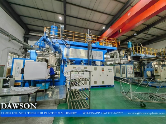 Çift İstasyonlu Blow Molding Makinesi Su Tankı Yapma Makinesi
