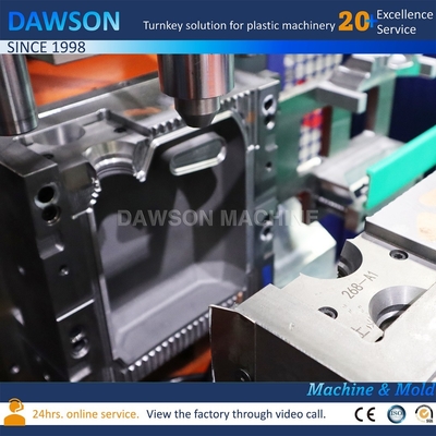 Tek istasyonlu Ekstrüzyon Blow Molding Makinesi ile 0-5L HDPE şişelerinin üretimi