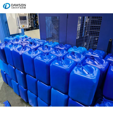 10L 20L 25L 30L Jerrycan yığılmış şişe yağlama yağı Çift İstasyon Ekstrüzyon Blow Kalıplama Makinesi