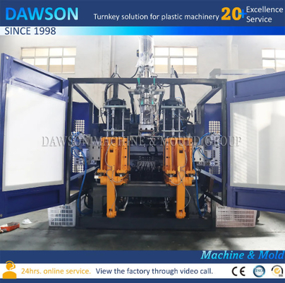 2L 5L plastik araba yağı Jerrycan şişe üfleme makinesi extrusion HDPE kalıplama plastik kalıplama makinesi