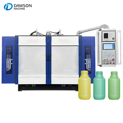 Otomatik 500ml 1L hdpe ekstrüzyon üfleme kalıplama makinesi Pesticide şişeleri Üretim fiyatı