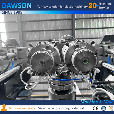 Plastik Çok Katmanlı HDPE Blow Molding Makinesi Otomatik