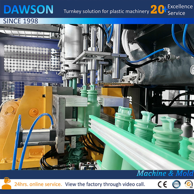 HDPE Otomatik 1L 2L Şişe Ekstrüzyon Kalıplama Makinesi