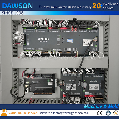 5L Çift İstasyon Tek Ölçme Başlı Otomatik HDPE Adblue Jerry Can Extrusion Blow Moulding Machine