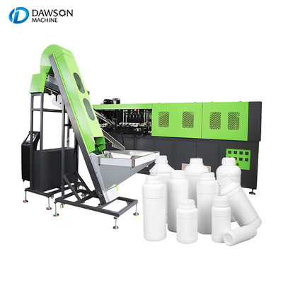 Otomatik 500ml 600ml 800ml PET Pesticide Şişesi Üfleme Kalıplama Makinesi