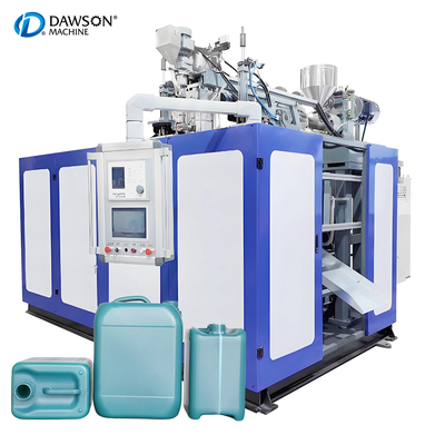 Plastik PE HDPE kimyasal şişe için 5 litre ekstrüzyon üfleme kalıplama makinesi