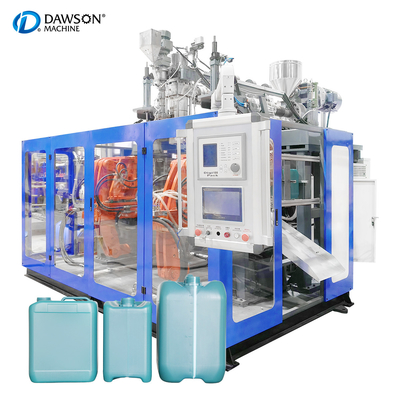 5L 10L HDPE Plastik Şişeler Üfleme Kalıplama Makinesi Jerrycan Ekstrüzyon Üfleme Kalıplama Makinesi