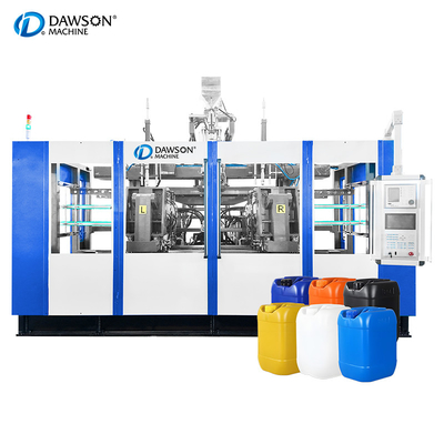 Otomatik HDPE Plastik Şişe Kalıplandırma Jerry Can ADmavi Kanister Ekstrüzyon Blow Kalıplandırma Makinesi