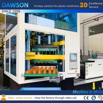Otomatik Plastik Kozmetik Şişe Yapma Makinesi Stretch Blow Moulding Machine