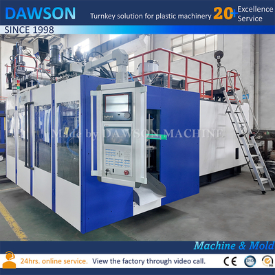 HDPE Donanması 4 Gallon 5 Gallon Plastik Ekstrüzyon Blow Molding Makinesi