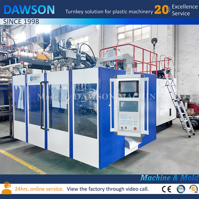 HDPE Donanması 4 Gallon 5 Gallon Plastik Ekstrüzyon Blow Molding Makinesi