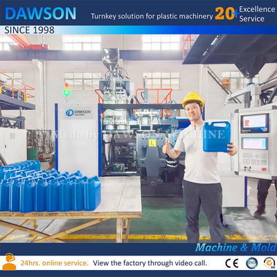 4 Gallon Su Şişesi Servo Enerji tasarrufu Ekstrüzyon Üfleme Kalıplama Makinesi