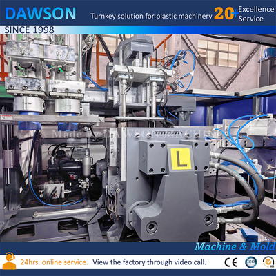 HDPE Donanması 4 Gallon 5 Gallon Plastik Ekstrüzyon Blow Molding Makinesi
