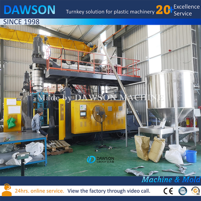 Otomatik Plastik Yüzen Ponton Platformu Yapma Makinesi HDPE Ekstrüzyon Blow Kalıplama Makinesi