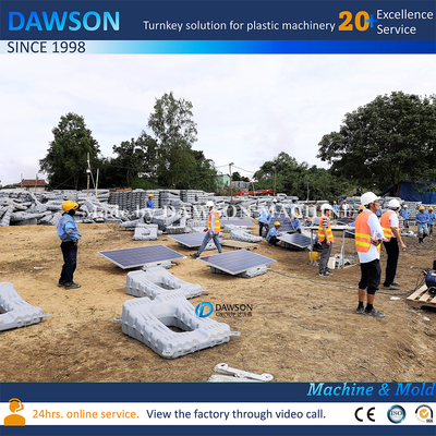 DSB100 HDPE Dock Float Extrusion Blow Moulding Makines For Smooth Production