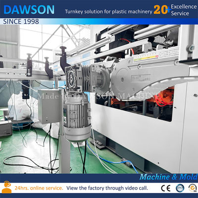 Yüksek Hızlı HDPE Çamaşır Temizleyici Çift İstasyonlu Şişe Ekstrüzyon Blow Makine fiyatı