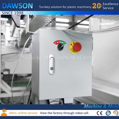 Otomatik Çift İstasyonlu Çift Kafalı Günlük Kimyasal Çamaşır Deterjanı Temizleyici Şişe Ekstrüzyon Şişirme Kalıplama Makineleri