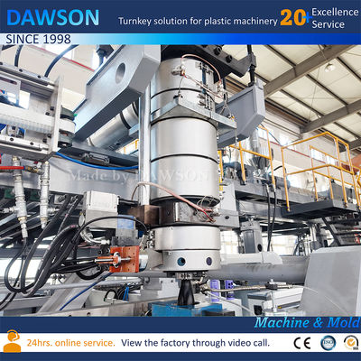 PE PP ABS PA TPV Otomotiv Yedek Parça Araba Aksesuarı Üretim Makinesi Hava Giriş Hortumu 3D Şişirme Kalıplama Makinesi