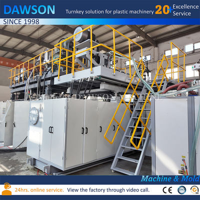 Fabrika Diect PP PE ABS Otomatik yedek parçalar Plastik Airbox İçeği Hortumu 3D Üfleme Kalıplama Makinesi