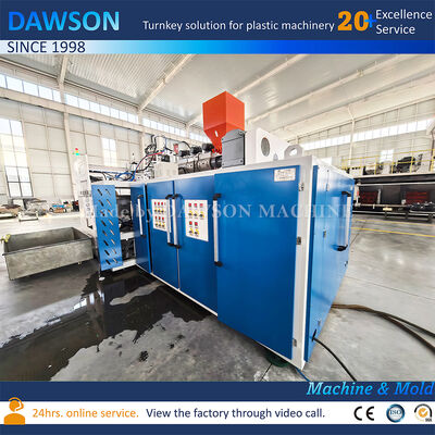 Otomatik Oyuncak Toplar Makinesi Çocuklar Plastik PE Su Okyanus Topu Ekstrüzyon Üfleme Kalıplama Makinesi