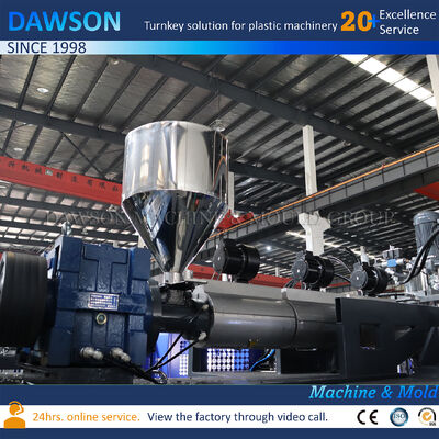 3 Vidalı Isıtma Bölgesi Kolay Kullanımlı Üretim Ekstrüzyon Şişirme Kalıplama Makinesi Plastik Süt Su Şişesi Makineleri