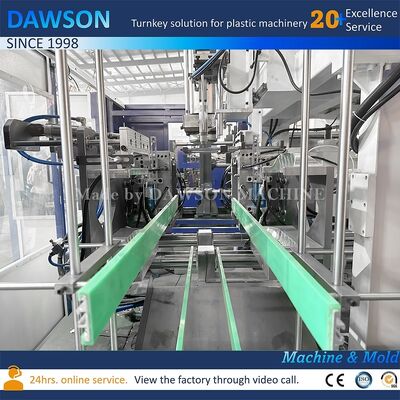 660 Milimetre Kalıp Plaka Boyutu 270 Kilonewton Sıkıştırma Kuvveti Tam Otomatik 20 Litre Plastik Bidon Ekstrüzyon Şişirme Kalıplama Makinesi