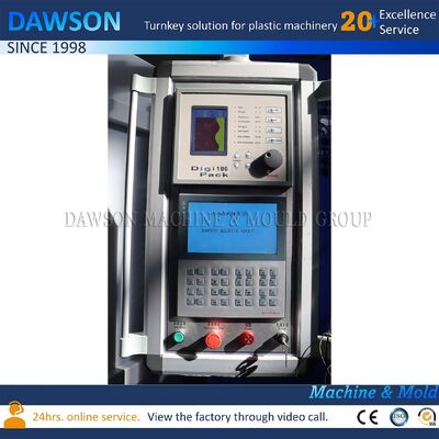 Şişe Çift İstasyon Hdpe Ekstrüzyon Blow Kalıplama Makinesi vida L D oranı 24 1.5L süt şişe üretimi için tasarlanmıştır