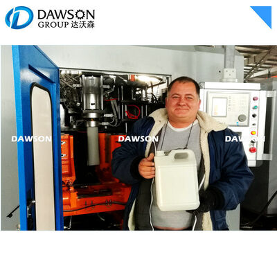 Tek istasyon 1L 2L 5L HDPE şişeleri Gallon Tam Otomatik Blow Molding Makinesi Spesifikasyonu 4.2 2.0 2.7