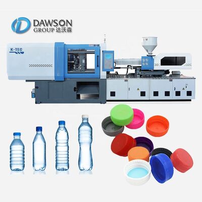 Energy Saving Automatic PP HDPE Water Bottle Cap Injection Molding Machine with Servo Motor 21kw