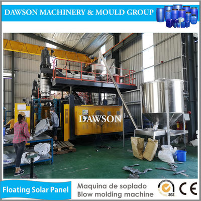 Şişirme Makinesi İle Üretilen Su Yüzeyli Plastik Yüzer Güneş Panelleri Sistemi