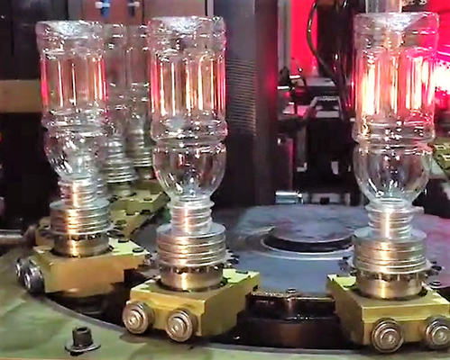 Yüksek Hızlı PET Blow Molding Makinesi Yüksek Çıktı